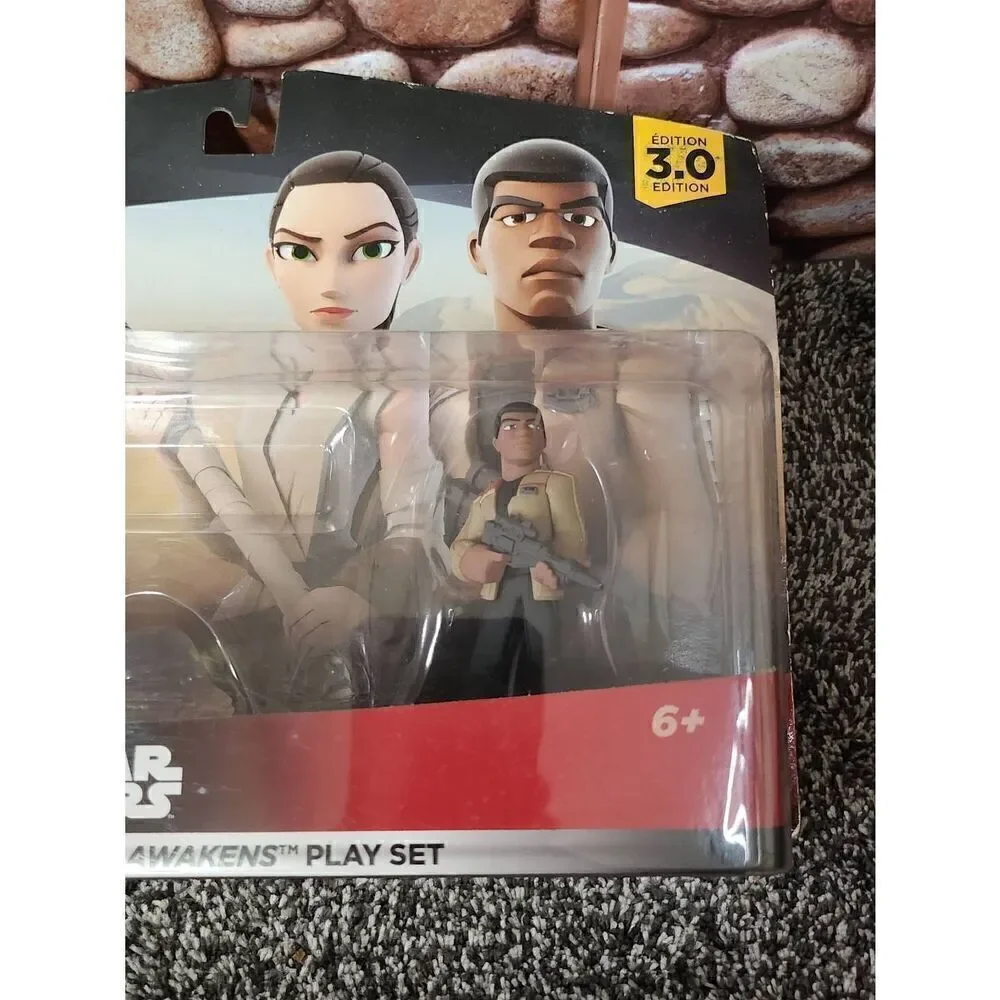 Disney Infinity 3.0 Star Wars the Force Awakens - with REY, FINN - New Sealed #A